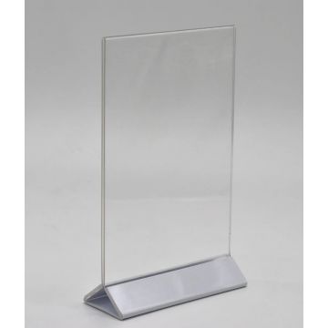 Менюхолдер формату А4 з чорною ніжкою