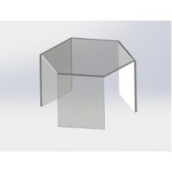Гірка під товар 117 x 100 x 1.8 мм.