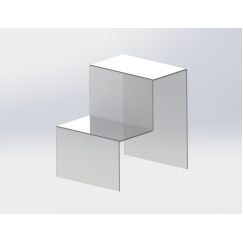 Гірка під товар 210 x 220 x 1.8 мм.